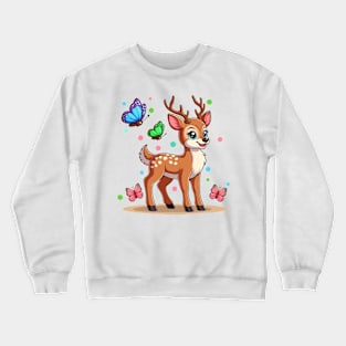 Sweet Deer Crewneck Sweatshirt